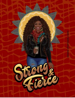 Strong & Fierce Notebook